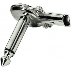 Conector Jack 6.3 mono, 90 grd. Stage Line T-208ARM