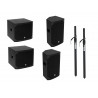 Sistem audio activ Omnitronic PA Set AZX active M/L