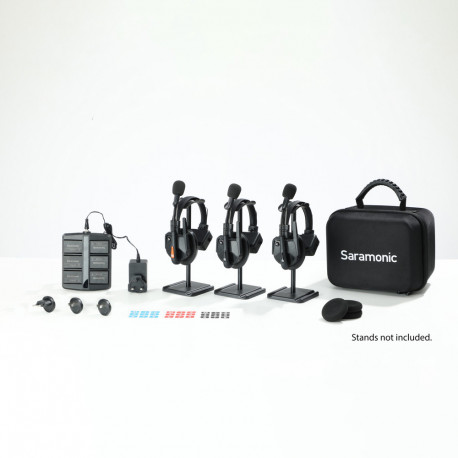 Sistem intercom wireless Saramonic WiTalk9 WT3S Profesional