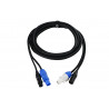 Cablu DMX 2x PowerCon la 2x XLR, 3m FOS FC-PDC-3