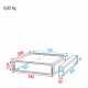 Rackcase DAP Audio DoubleDoor case 2U
