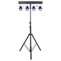Set 4 proiectoare LED + bara Showtec Pinspot Bar 4 RGBW