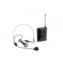 Lavaliera wireless 823-832/863-865 MHz Omnitronic UHF E-FLEX Bodypack