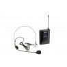 Lavaliera wireless 823-832/863-865 MHz Omnitronic UHF E-FLEX Bodypack