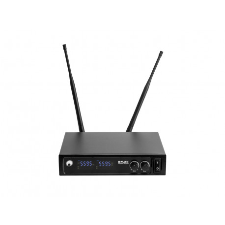 Set 2 microfoane wireless Omnitronic UHF E-FLEX 2