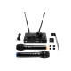 Set 2 microfoane wireless Omnitronic UHF E-FLEX 2