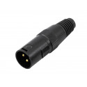 Conector XLR cu 3 pini, 110 Ohm Omnitronic 30208430
