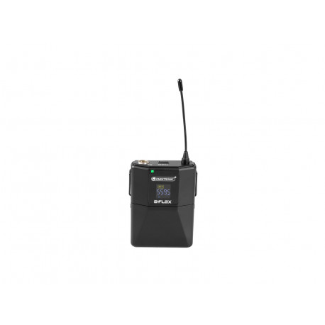Lavaliera wireless 559-575 MHz Omnitronic UHF E-FLEX Bodypack