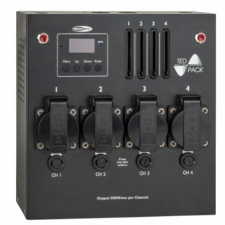 Dimmer cu 4 canale Showtec TED Pack LC BS13