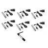 Set QuickDMX 1x Transmitter + 6x AKKU Receiver Eurolite 20000902