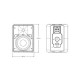 Boxa Perete JBL Control 25-1L-wh
