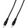 Cablu stereo Jack 2,5 tata la Jack 2,5 tata Stage Line ACS-225