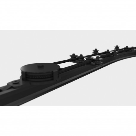 Ghidaj cu 4 roti pentru snur cortina Wentex 89524