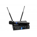 Set microfon wireless Omnitronic UHF-601 823-832/863-865 MHz