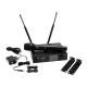 Set microfon wireless Omnitronic UHF-601 520-554