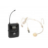 Set lavaliera wireless + microfon headband Omnitronic UHF-600 Bodypack 823-832/863-865 MHz