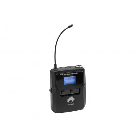 Lavaliera wireless Omnitronic UHF-600 Bodypack 520-554 MHz