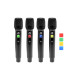Set 4 microfoane wireless Omnitronic UHF-604 823-832MHz/863-865 MHz