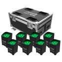 Pachet lumini LED Audibax 8x Event 90 + Event 90 FC Fight Case
