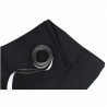 Fusta de scena 6x0.2m, neagra Showgear Stagemolton 89087
