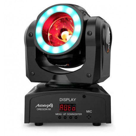 Moving Head LED Audibax Oregon 60 Black