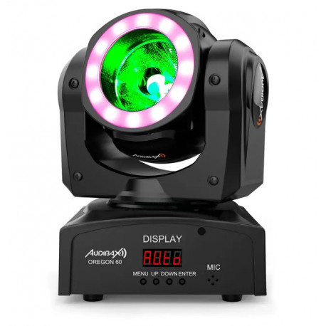 Moving Head LED Audibax Oregon 60 Black