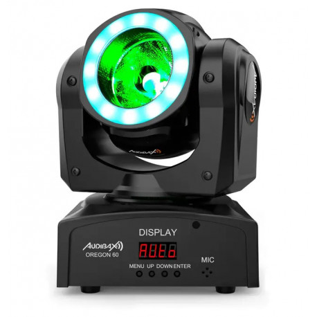 Moving Head LED Audibax Oregon 60 Black