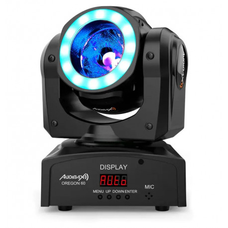 Moving Head LED Audibax Oregon 60 Black