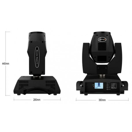 Moving head Audibax Monster Beam 7R 