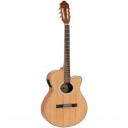 Chitara electro acustica Dimavery CN-500 natur