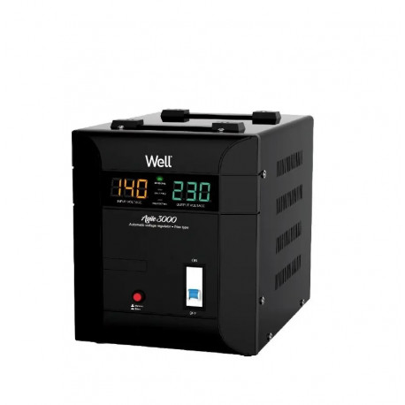 Stabilizator automat de tensiune Well Agile 3000VA/2100W