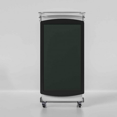 Pupitru Digital cu display LED LG, pentru conferințe, din plexiglas transparent Partysound LE151