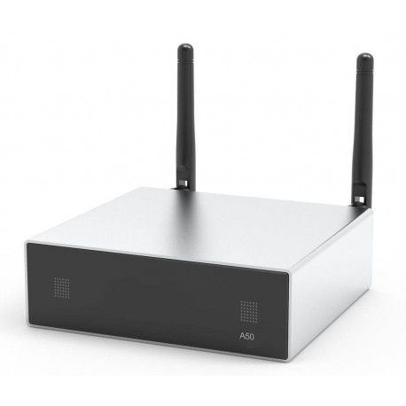 Amplificator stereo Wi-Fi și Bluetooth 5.0 cu suport multi-room Monacor A-50+