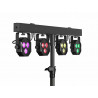 Set compact de lumini LED Eurolite KLS-402 AIR