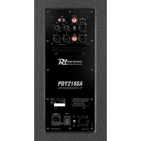 Subwoofer activ Power Dynamics PDY218SA