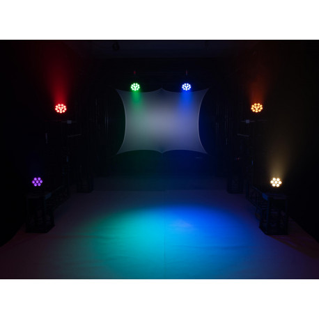 PAR Spotlight EUROLITE LED 7C-7 Silent Slim Spotï»¿.