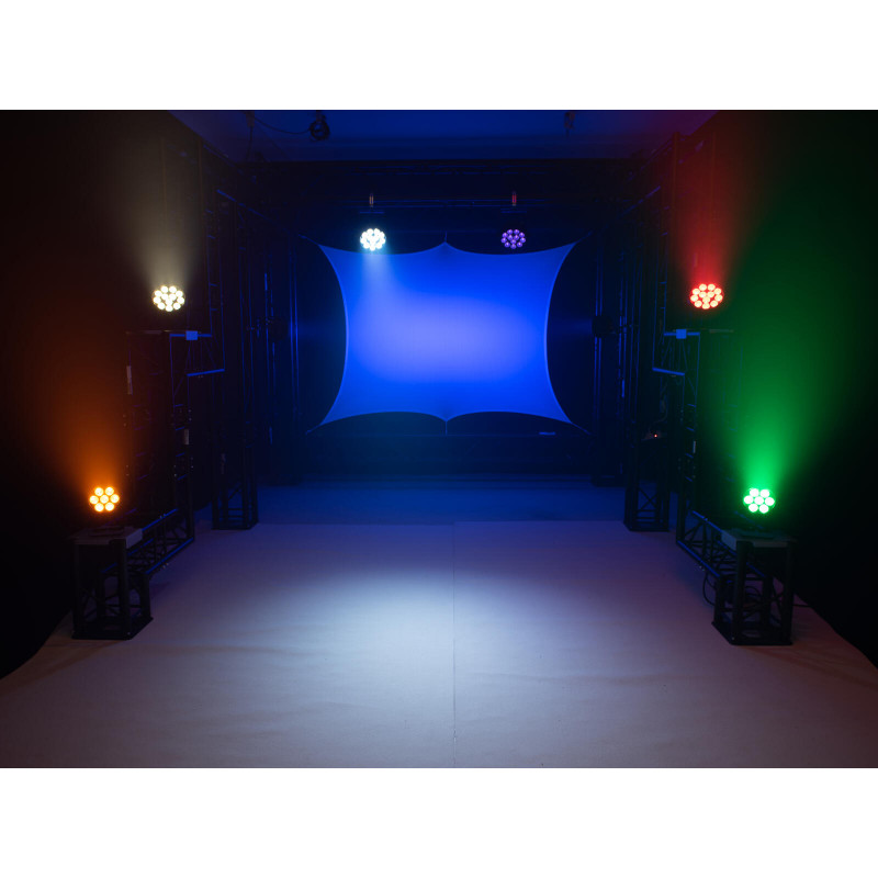 PAR Spotlight EUROLITE LED 7C-7 Silent Slim Spotï»¿.