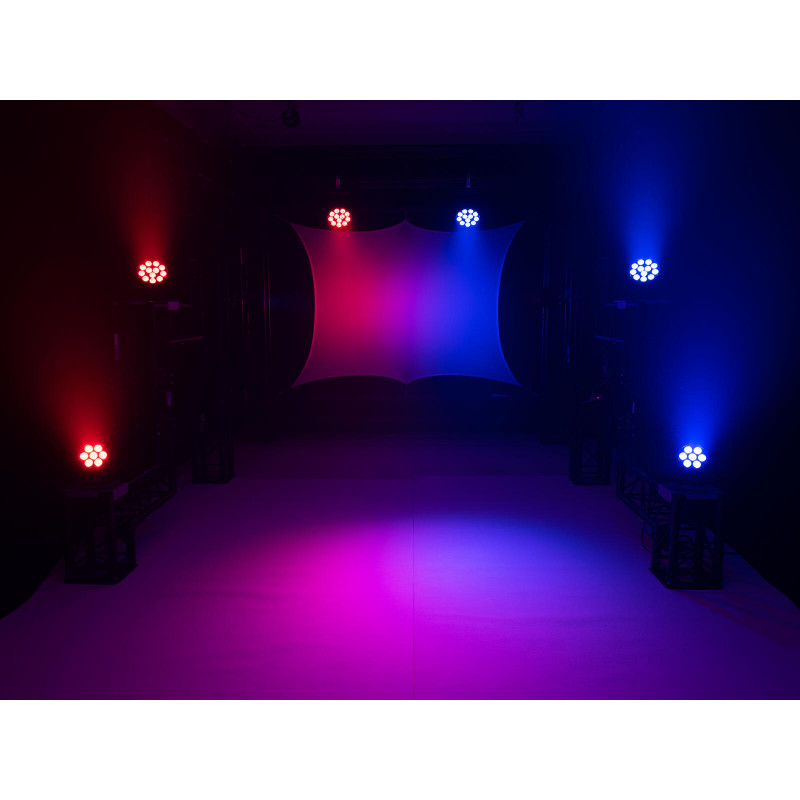 PAR Spotlight EUROLITE LED 7C-7 Silent Slim Spotï»¿.