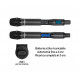 Set microfon wireless UHF, ZZIPP TXZZ400