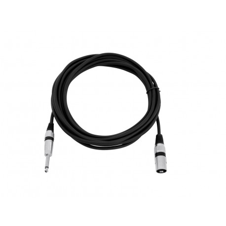 Cablu audio Jack 6.3 mono la XLR tata Omnitronic 3022519C-5m