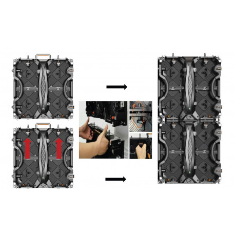 Ecran LED 50x50 cm FOS ICON 2.9 Hybrid IP65