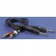Cablu 2xRCA tata -2x jack 6,3mm mono, 3, JB Systems 2-0435