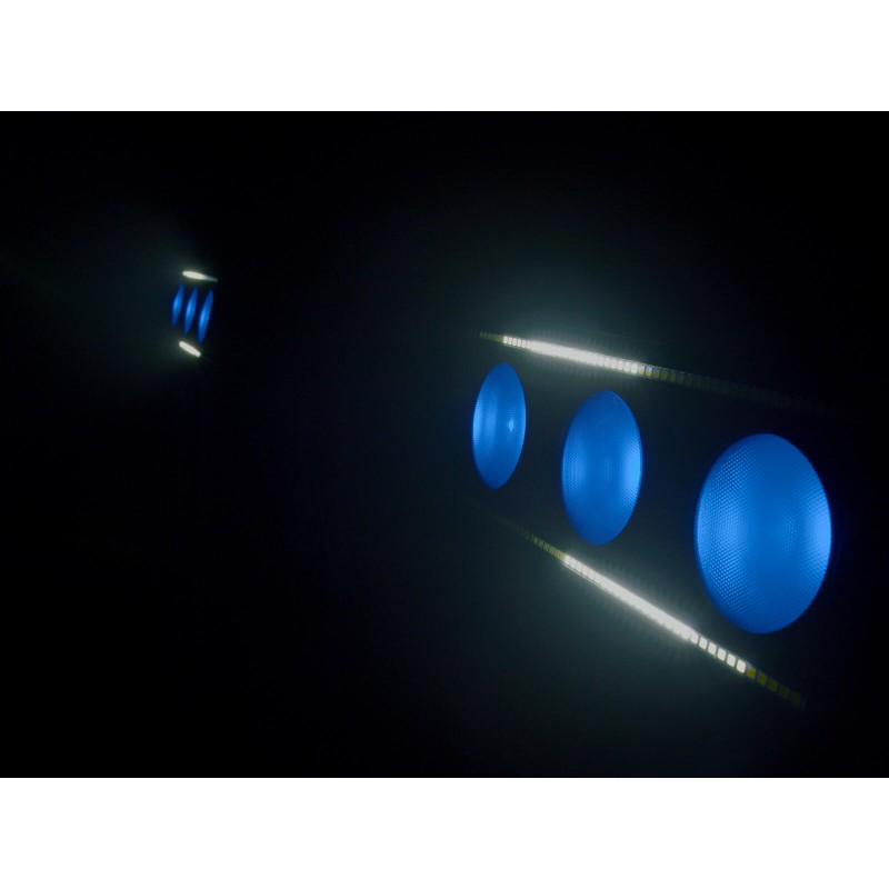 Blinder de exterior Eurolite LED IP Triple Eye Hybrid