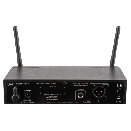 Set microfon wireless DAP COM DV-2