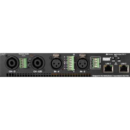 Amplificator PA cu 4 canale si DSP DAP MI-4.600