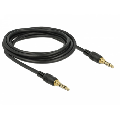 Cablu stereo TRRS jack 3.5mm tata la jack 3.5mm tata, 3m