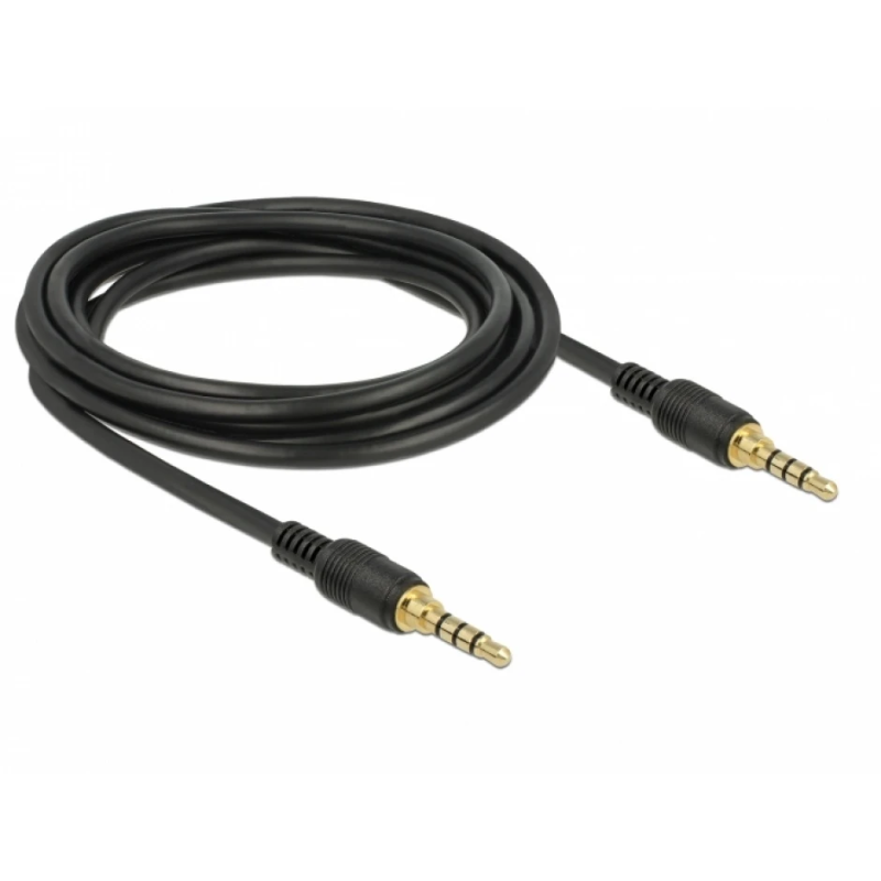Cablu stereo TRRS jack 3.5mm tata la jack 3.5mm tata, 3m