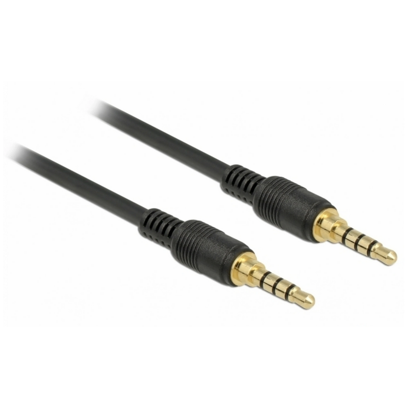 Cablu stereo TRRS jack 3.5mm tata la jack 3.5mm tata, 3m