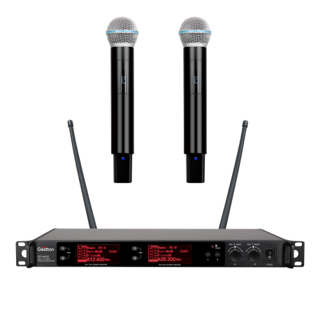 Set 2 microfoane wireless Gestton AM-500 HANDHELD