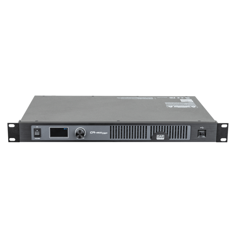 Amplificator cu 4 canale si DSP DAP Audio CA-4500 DSP